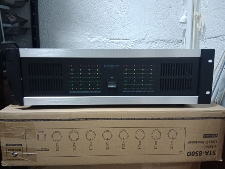 Amplificador Profesional de 8 canales - Immagine2