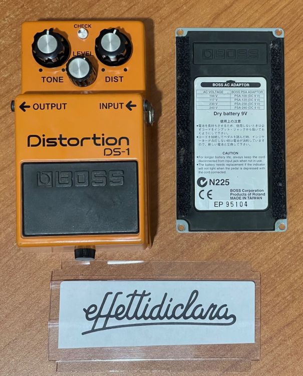 Boss DS-1 Distortion con modifica "diclara MOD" - Imagen por defecto