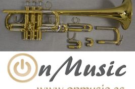 Trompeta Mib-Re Bach Stradivarius EXL 239 NUEVA - Imagen