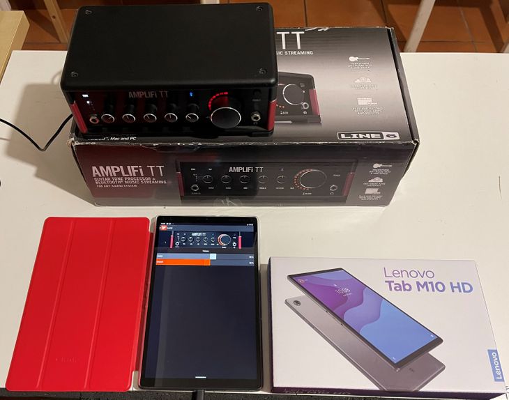 LINE 6 AMPLIFi TT + Lenovo Tab M10 HD - Immagine6