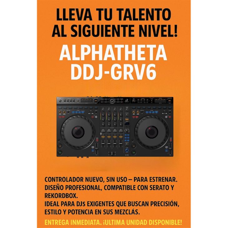 NUEVO AlphaTheta DDJ GRV6 > NO NEGOCIOBALE - Imagen3