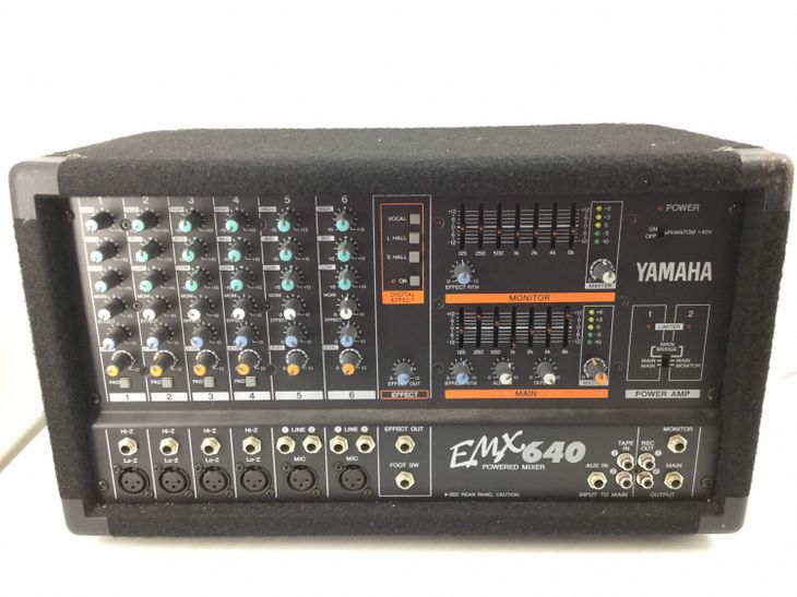 Yamaha Emx640 Powered Mixer - Main listing image