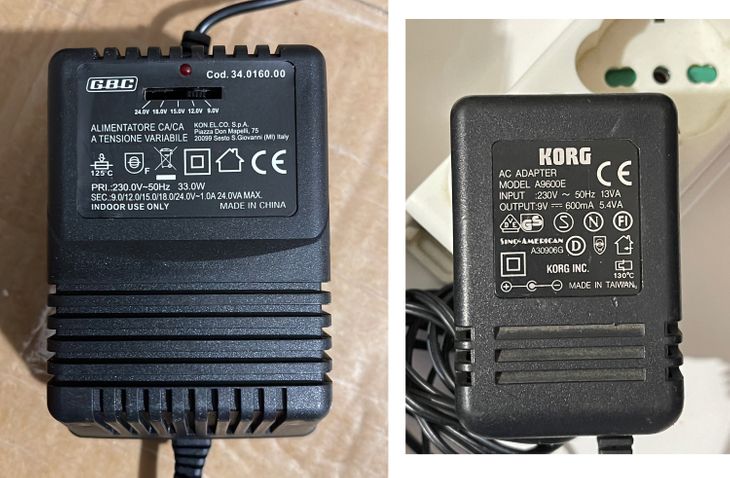 Alimentatori multiuso - GBC POWER ALT­-C + Korg - Imagen por defecto