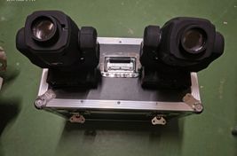 2 Lyres Power Lighting Spot 60W + flycase - Image
