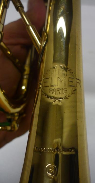 Trompeta Mib/Re Selmer cobre similar al que tocaba - Imagen5