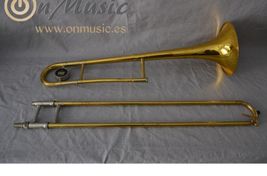 Trombón King 606 Lacado en muy buen estado - Imagen
