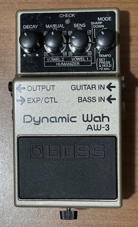 Boss AW-3 Dynamic Wah Effetto pedale Chitarra Bass - Immagine2