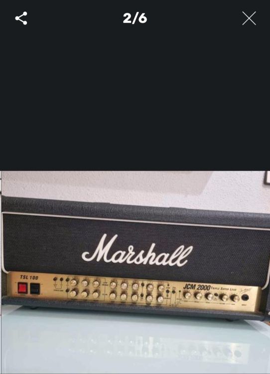 Marshall JCM 2000 TSL 100+Marshall 1960 DM - Imagen1