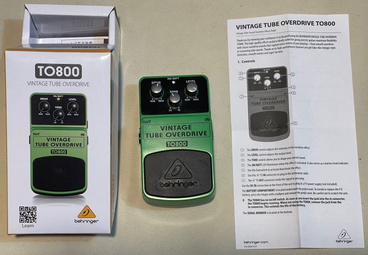 Behringer TO800 Vintage Tube Overdrive - Imagen por defecto