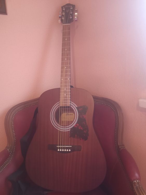 Guitarra acústica Ibanez modelo V54NJP-OPN - Imagen por defecto