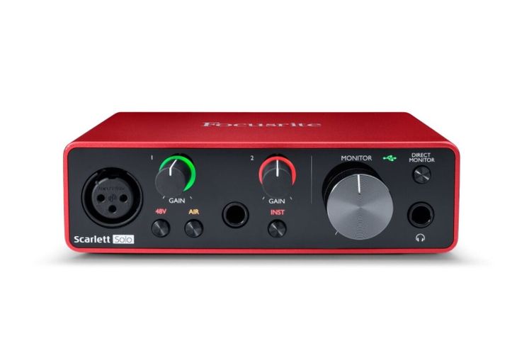 Focusrite Scarlett Solo 3ra Gen - Main listing image