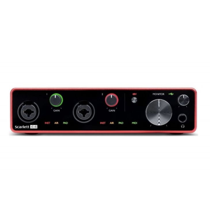 Focusrite Scarlett 4i4 3rd Gen - Bild2