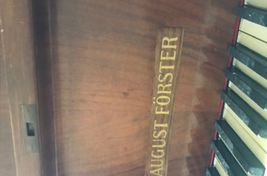 pianoforte august forster verticale - Image