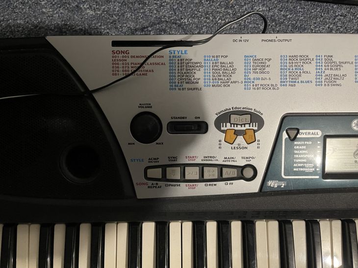 Yamaha PSR 175  Keyboard 61 Tasten Synthesizer Wor - Image2