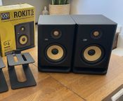 KRK Rokit 5 G4 Monitors with Stands
 - Image
