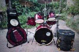 KIT PDP by DW LX Series + Platos + Hardcase comp. - Imagen