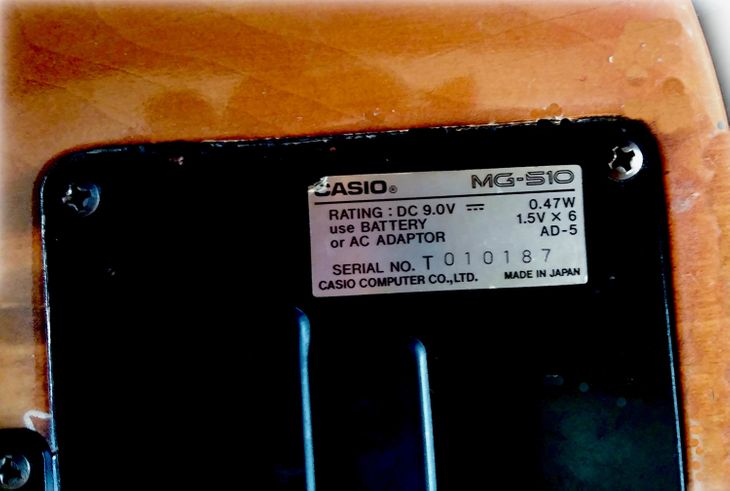 Casio MG-510 MIDI Guitar, con funda rígida - Imagen6