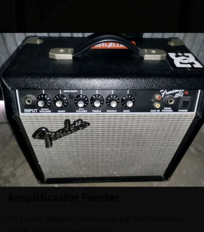 Amplificador Fender - Bild2