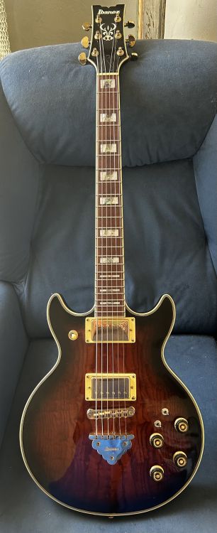 Guitarra eléctrica Ibanez AR325QA-DBS - Imagen por defecto