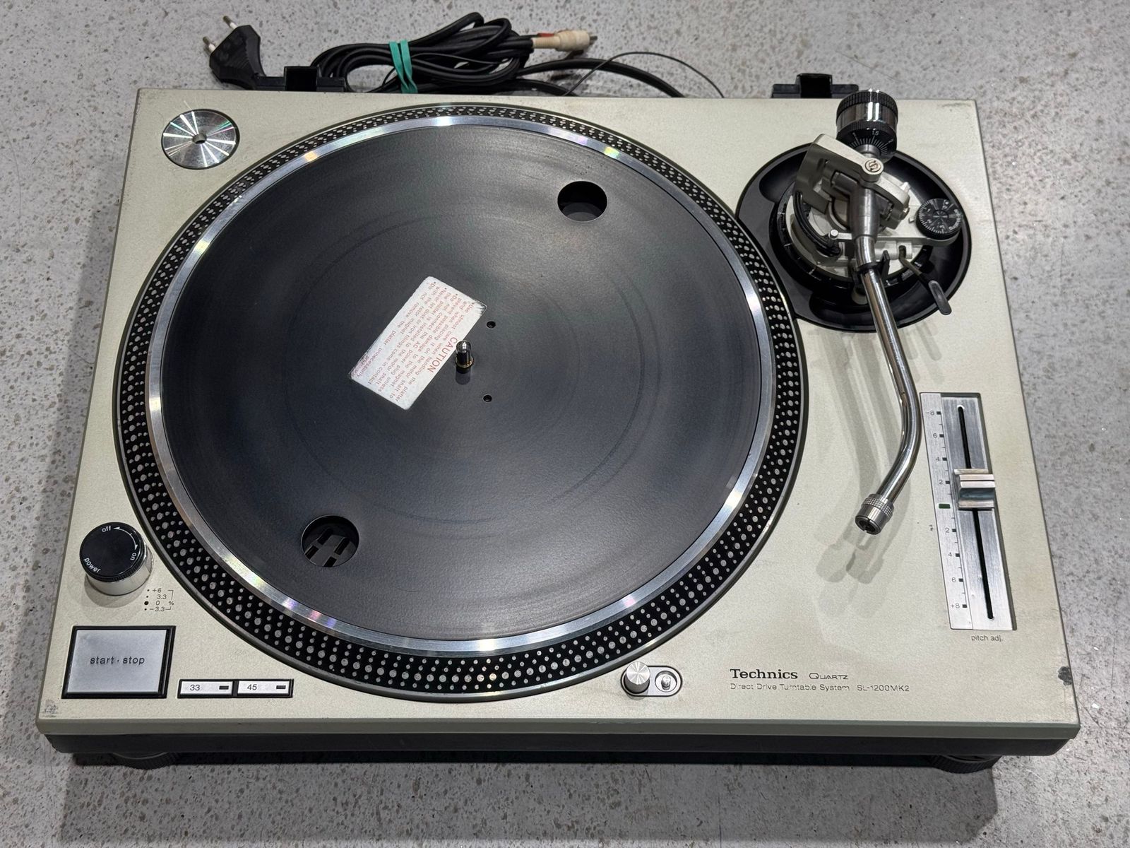 technics sl 1200 mk2