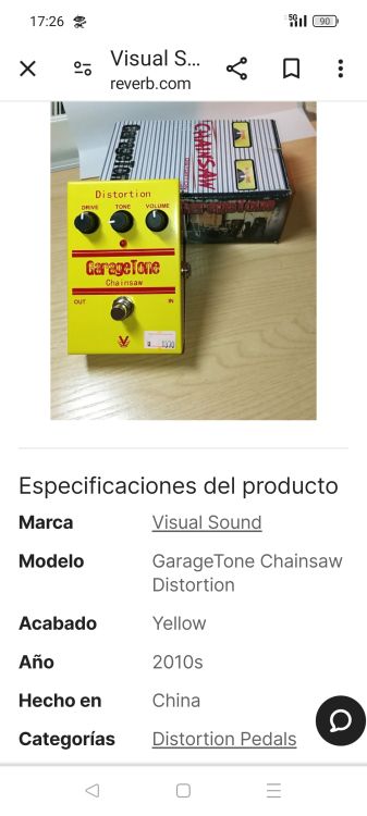 GARAGE TONE -  Pedal de guitarra Overdrive - Immagine5