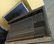 Behringer mx 8000 mixer with fly case and meterbridge
 - Image