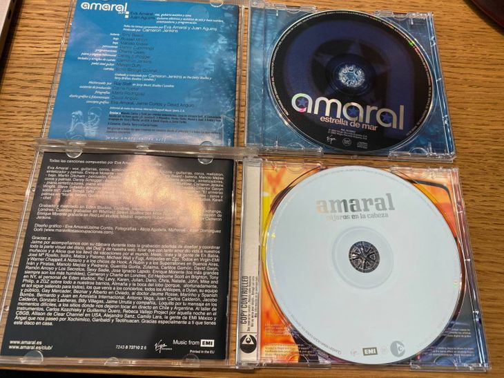 Amaral 2 discos CD - Imagen6