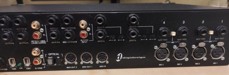 Digidesign Digi 002R Firewire Audio Interface - Imagen4