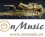 Saxofon Alto Classic Cantabile AS 450 Lacado NUEVO - Imagen