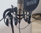 Rode NT1A + Beyerdynamic dt770Pro
 - Immagine