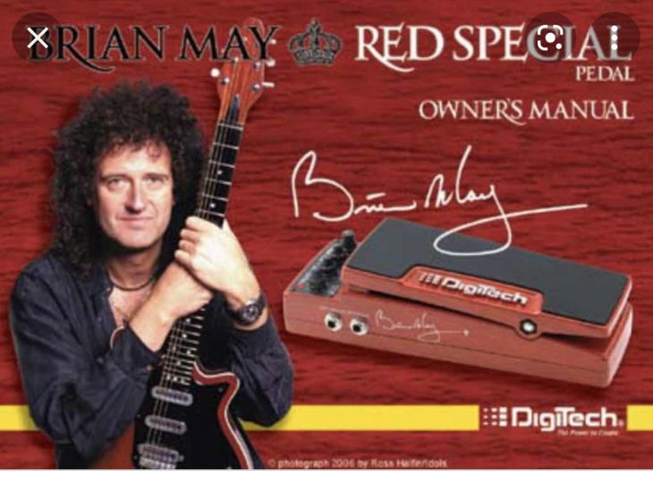 Brian may store red special pedal