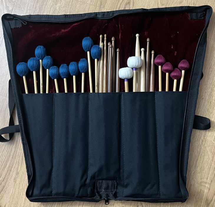 Set de baquetas percusion y bolsa Grover Pro Percu - Imagen por defecto