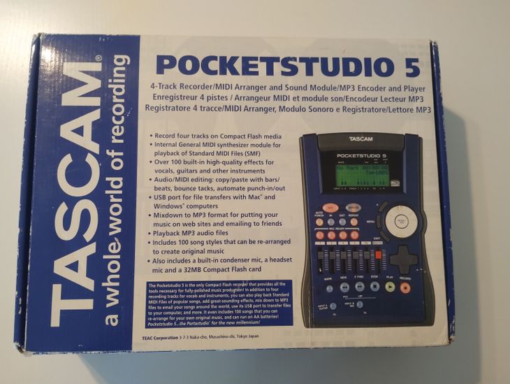 Tascam Pocketstudio 5 - Imagen4