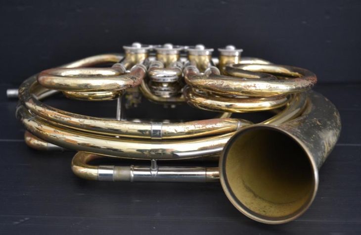 Trompa Doble Sib/Fa Yamaha 567D Lacada desmontable - Bild5