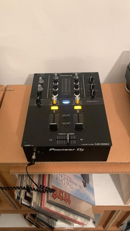 PIONEER DJM-250 MK2 Black perfetto in garanzia - Immagine3