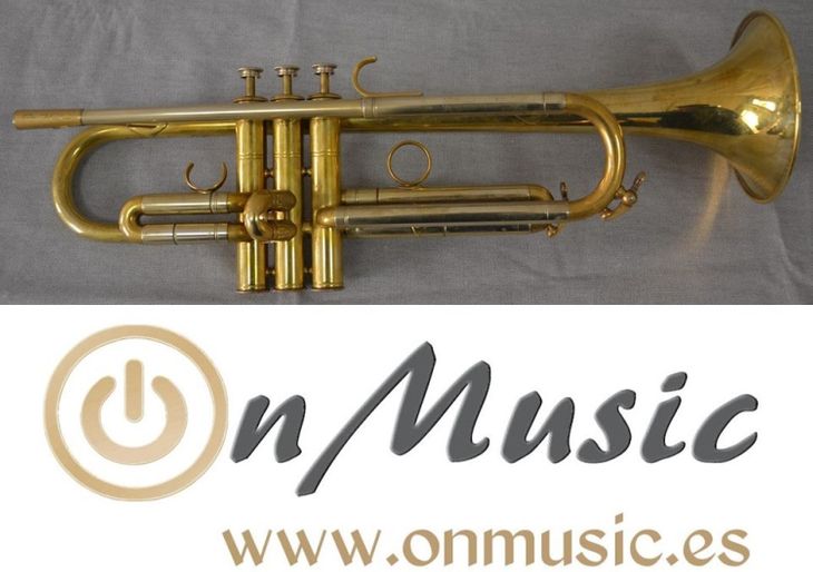 Trompeta Sib Selmer B700 en muy buen estado. - Imagen por defecto