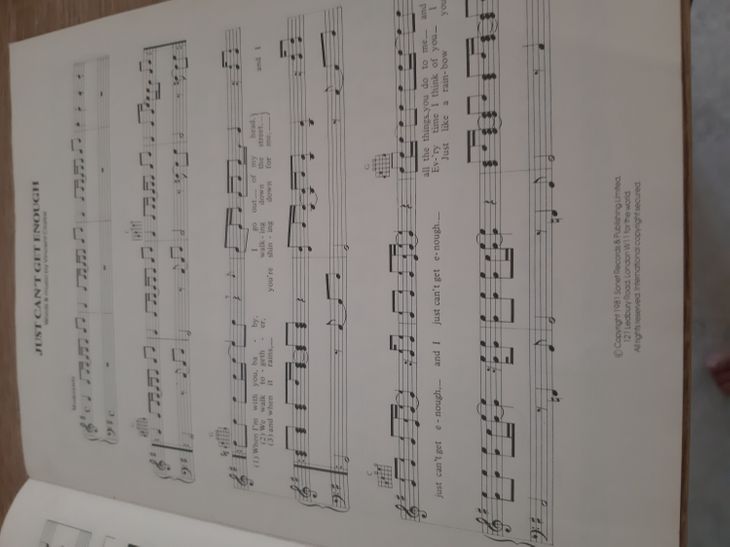 Partitions originales depeche mode 81 à 85 - Imagen6