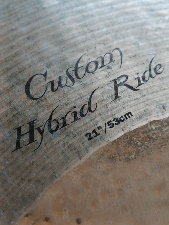 Ride Zildjian K custom hybrid 21" - Imagen6