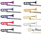 Trombone Sib-Fa Classico Cantabile MardiBrass in resina
 - Immagine