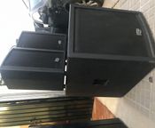 Dap subwoofer speakers + boxes
 - Image