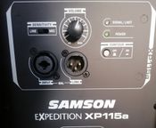 Amplified speaker samson xp 115a 500w
 - Image