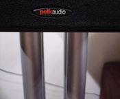 Two POLK AUDIO speakers + stands
 - Image