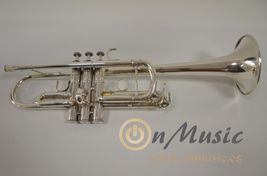 Trompeta en DO Yamaha 6445 plateada - Imagen