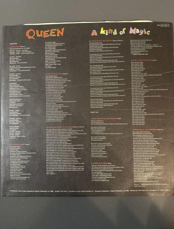 Queen - A Kind Of Magic 80's - Image4