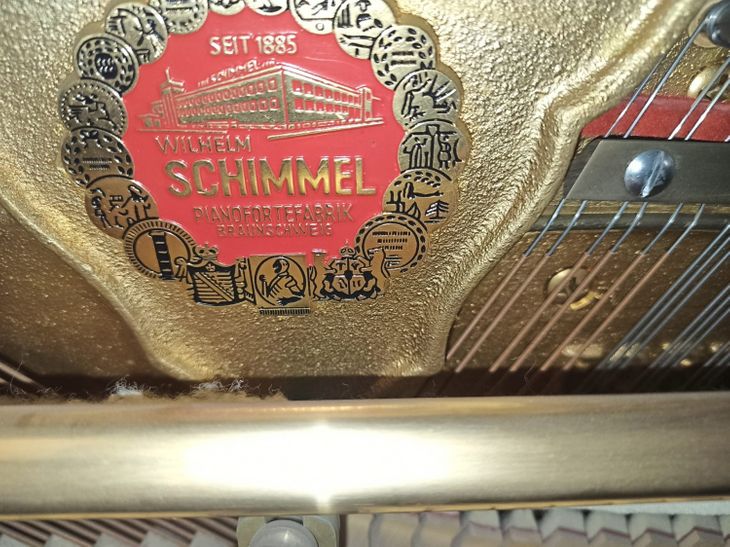 Pianoforte Verticale Marca Schimmel  Chippandale - Bild4