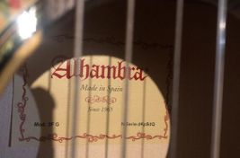 Guitarra Flamenca Alhambra - Imagen