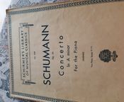 Schumann Concerto in A minor for the piano
 - Image