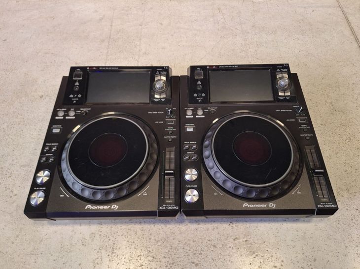 2x Pioneer DJ XDJ-1000 MK2 + Decksaver - Imagen por defecto