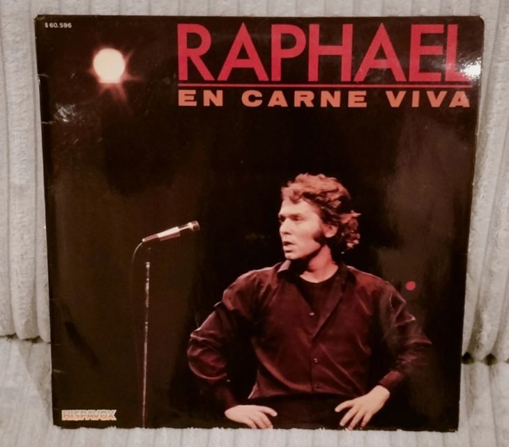 Vinilo Rafael Album 12" Raphael En Carne Viva - Image3