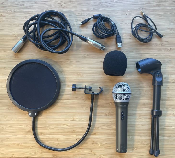 Samson Q2U Postcast Mikrofon - Dynamische Nierenmi - Imagen por defecto